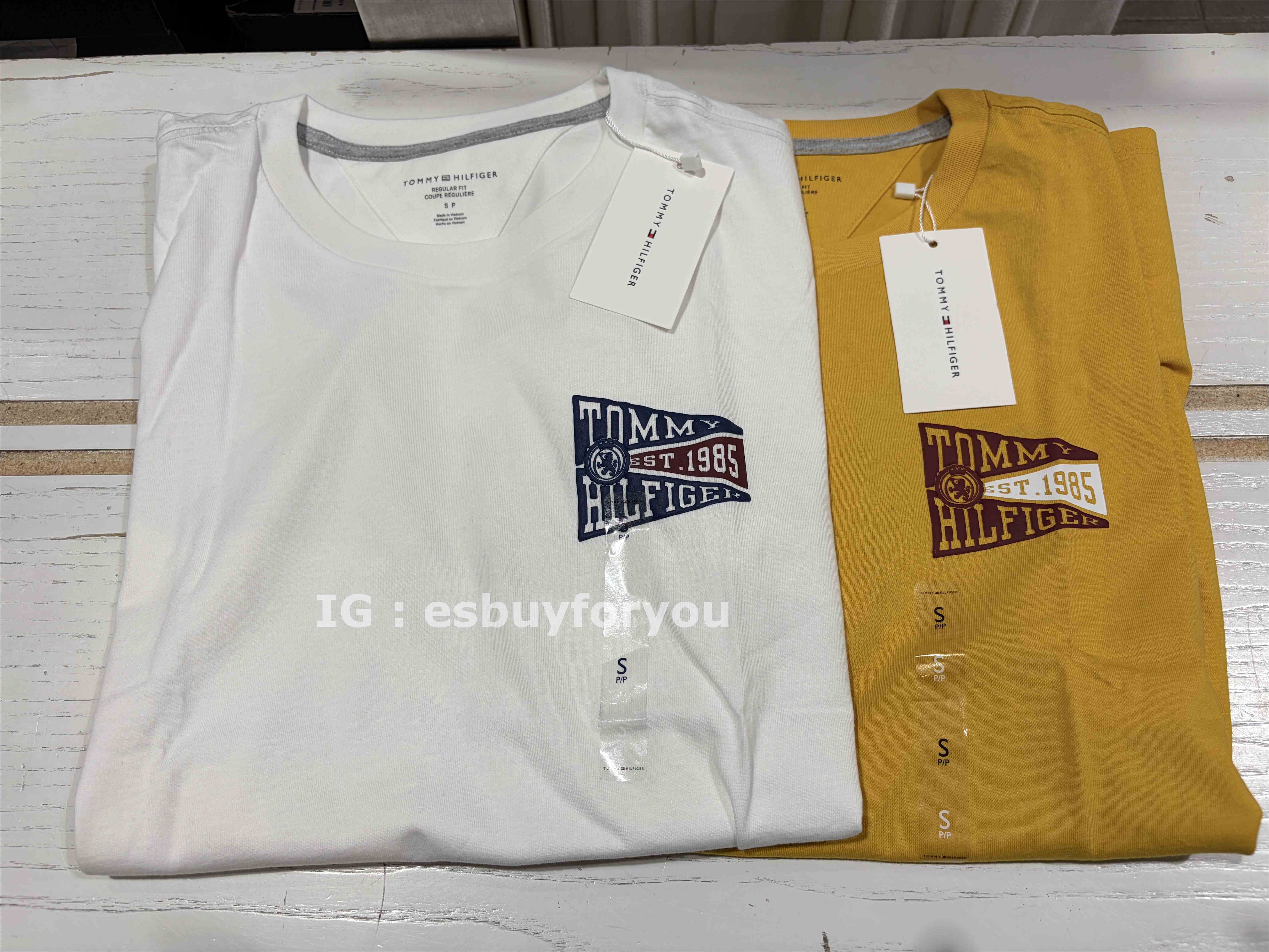 TOMMY 男大人 學院風小標 短TEE (2色)