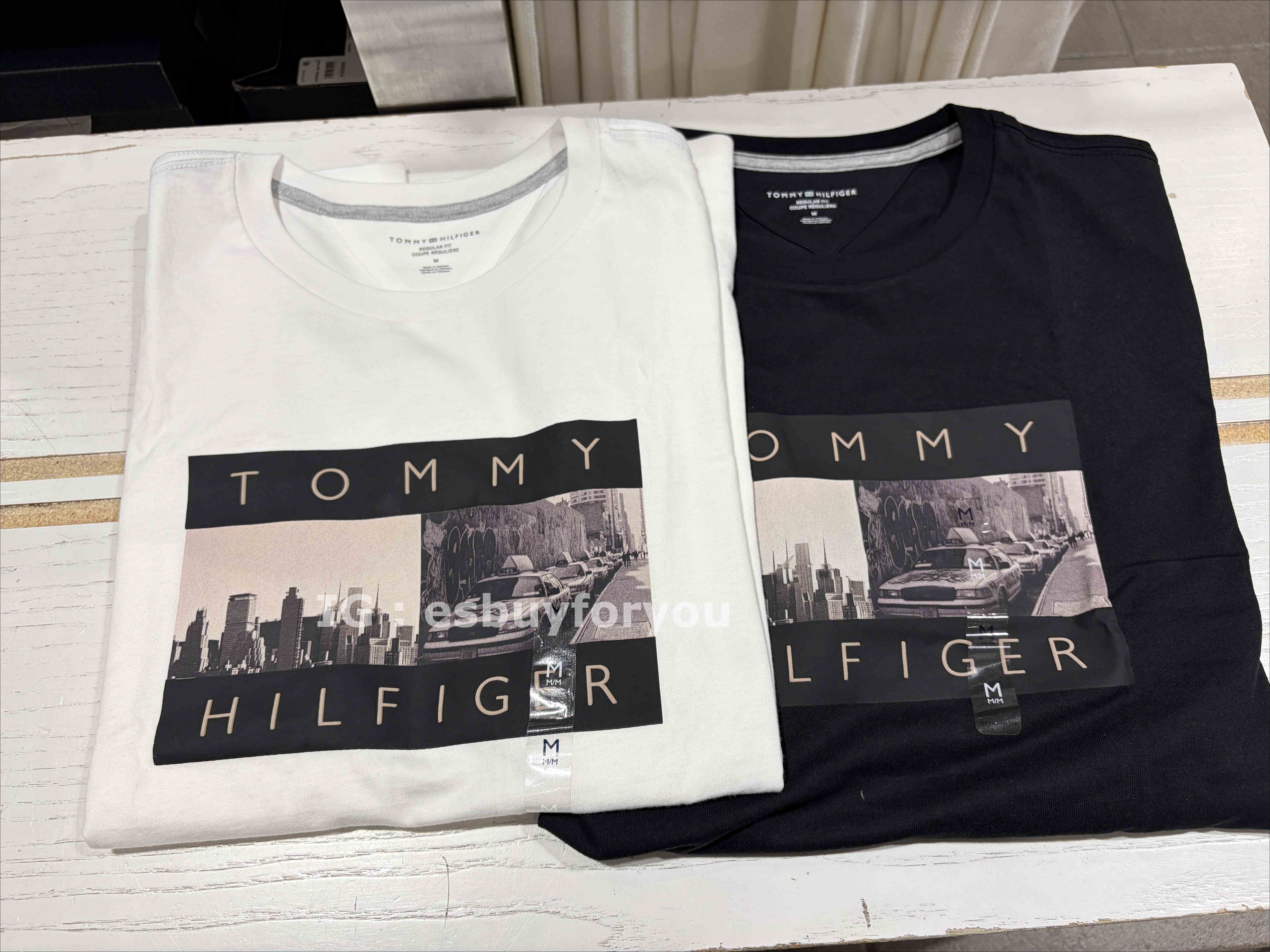 TOMMY 男大人 城市LOGO 短TEE (2色)