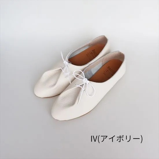 【日本制純牛皮 Recip軟皮工房】復古蝴蝶結平底鞋(J2610 RE752)