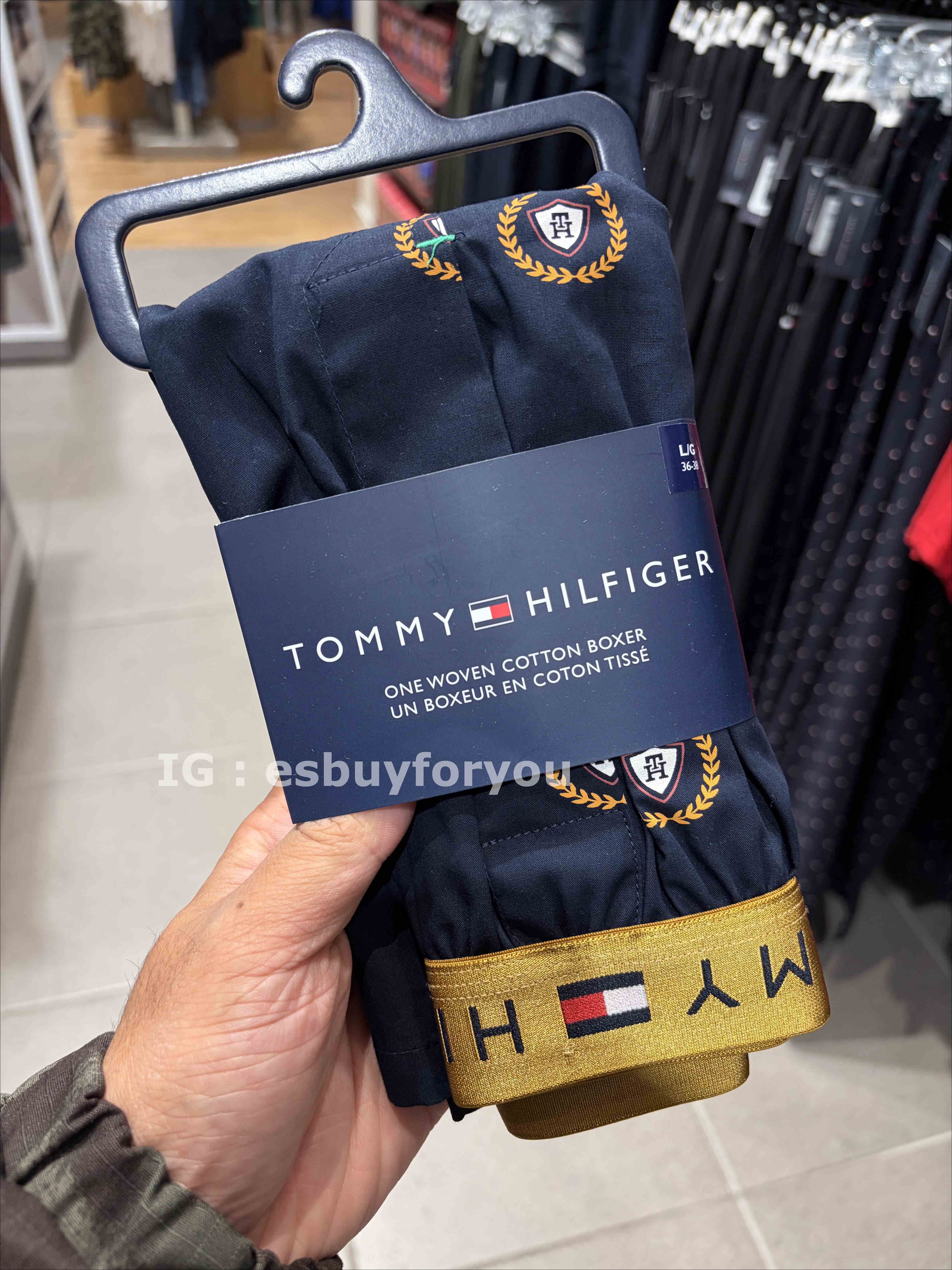 TOMMY 男大人 學院風金邊 平口 四角褲
