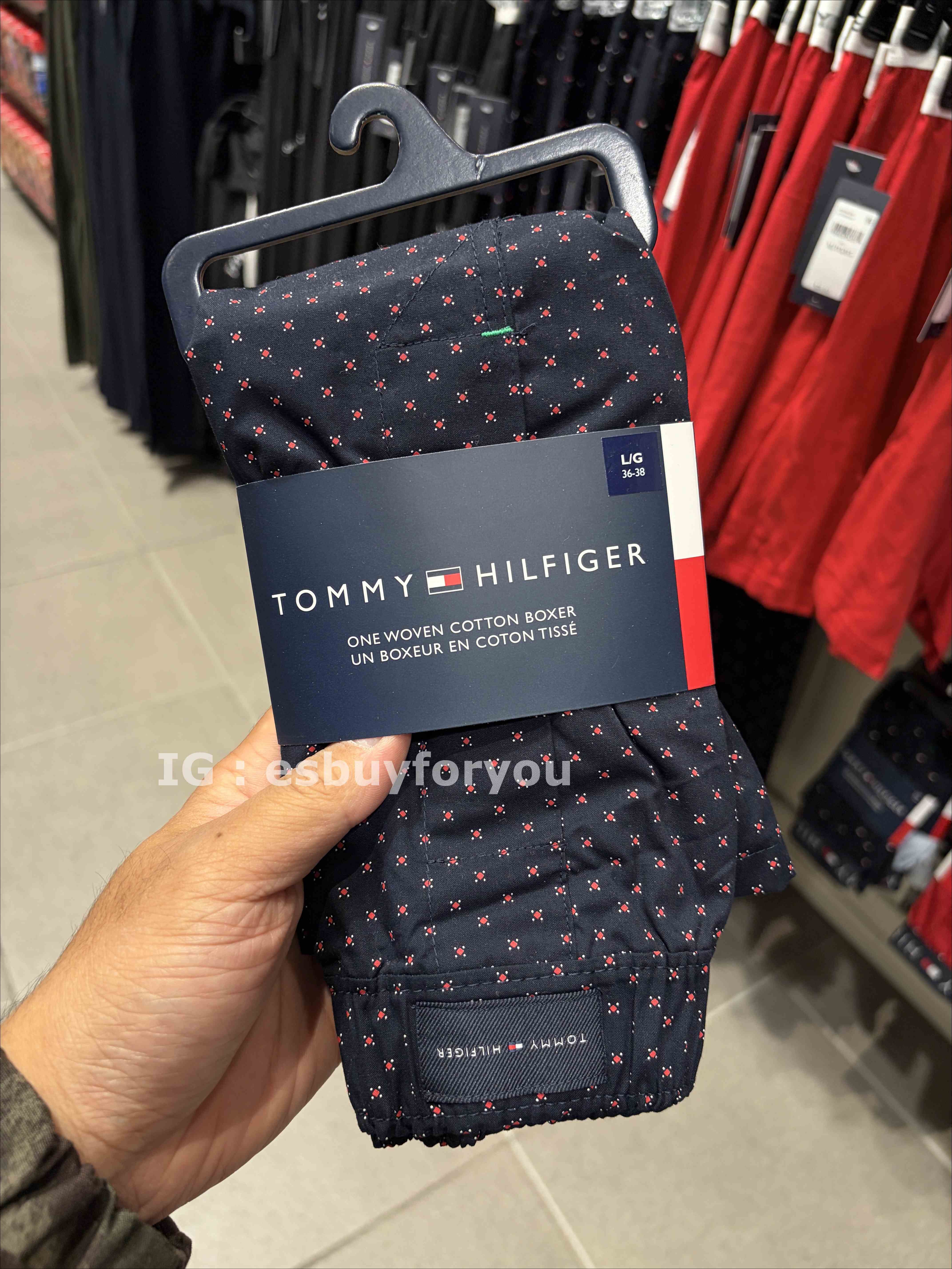 TOMMY 男大人 滿版造型 平口 四角褲