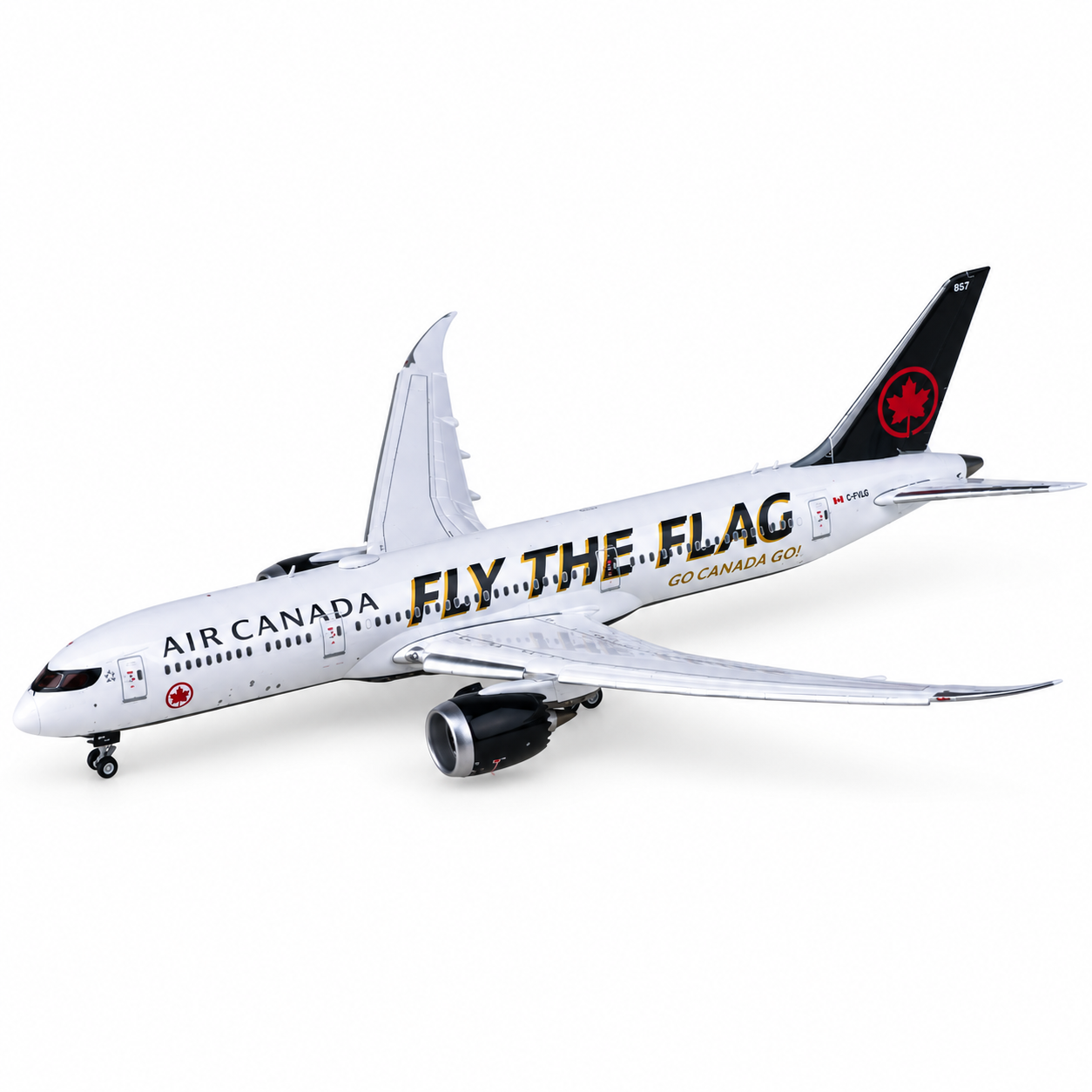JC wings 1/400 加拿大航空 波音787-9 C-FVLQ 加拿大加油彩繪 襟翼放下版