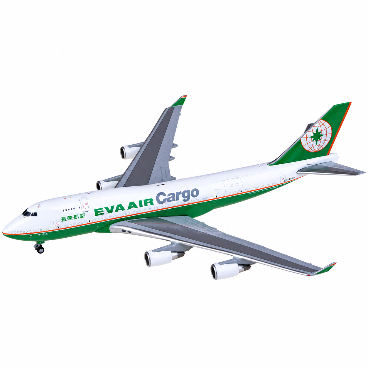 JC wings 1/400 長榮航空 波音747-400(BDSF) B-16406 舊標準塗裝
