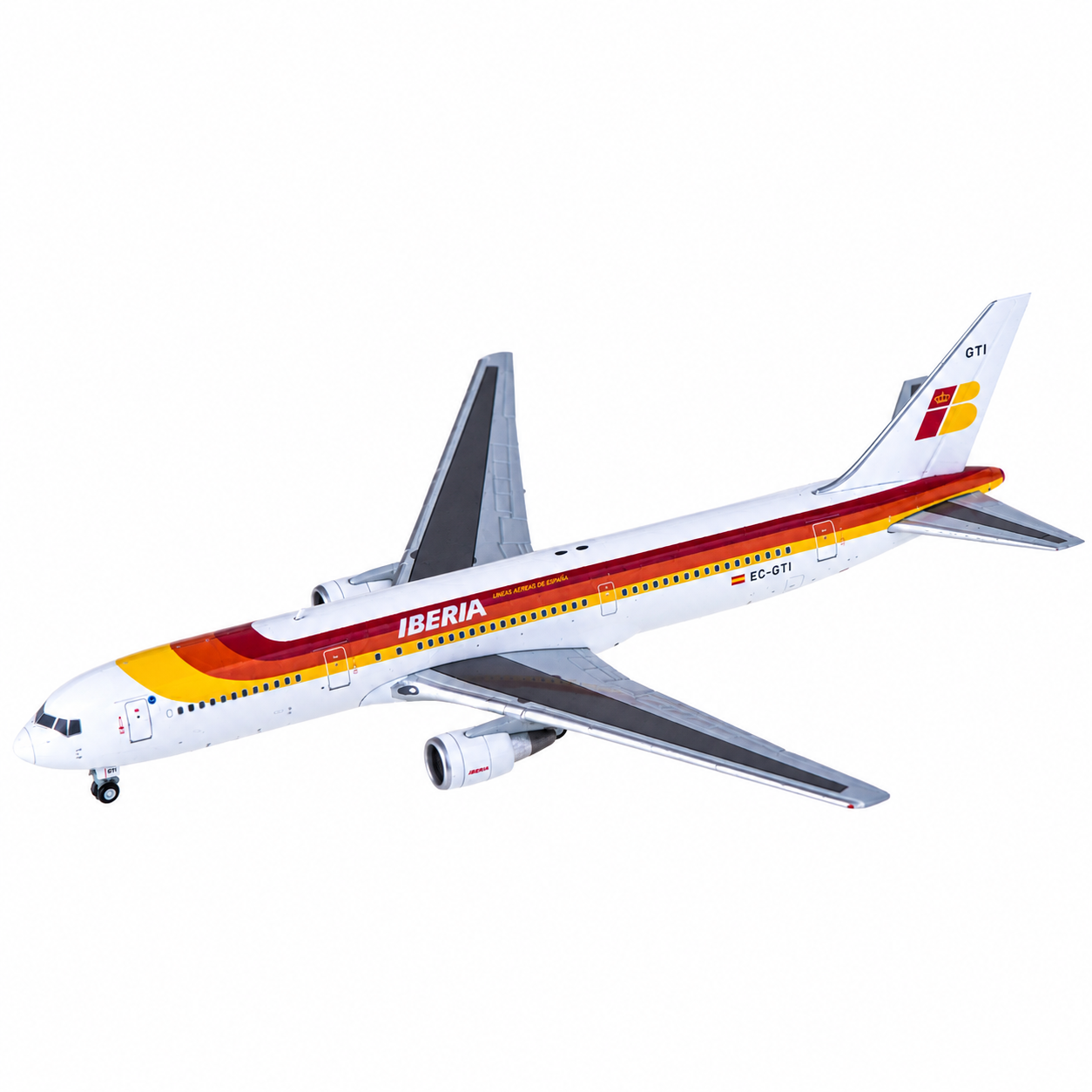 JC wings 1/400 西班牙國家航空 波音B767-300(ER) EC-GTI 標準塗裝