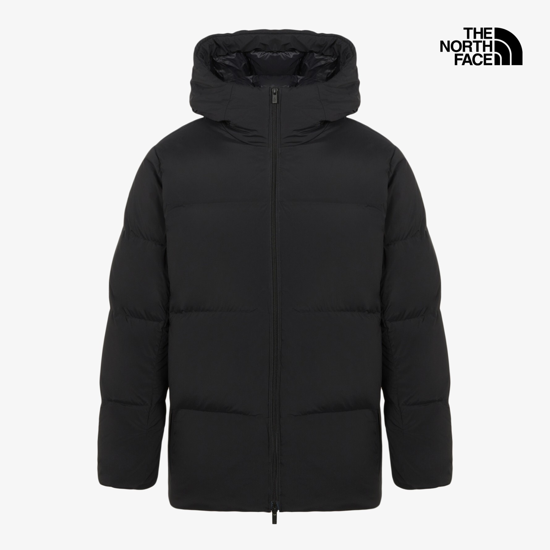 【OWN】The North Face 羽絨外套 鴨絨 連帽 抽繩 填充 保暖 秋冬 男生 米灰 黑色 暗灰