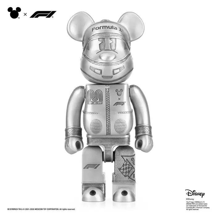 Royal Selangor Disney x Formula 1 F1 Mickey Mouse 米奇老鼠 400% BE@RBRICK