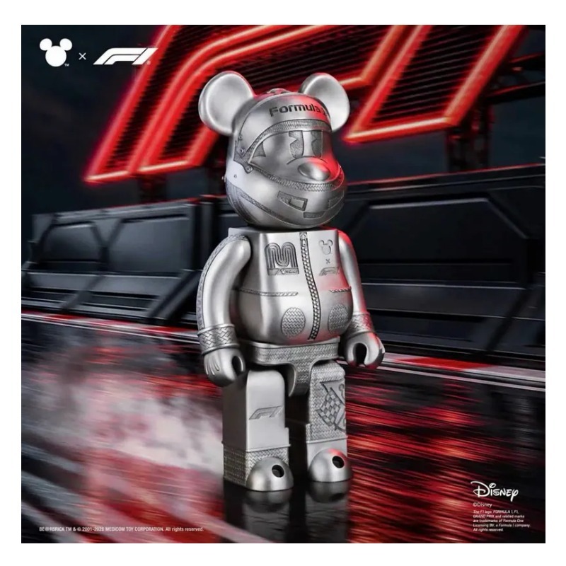Royal Selangor Disney x Formula 1 F1 Mickey Mouse 米奇老鼠 400% BE@RBRICK