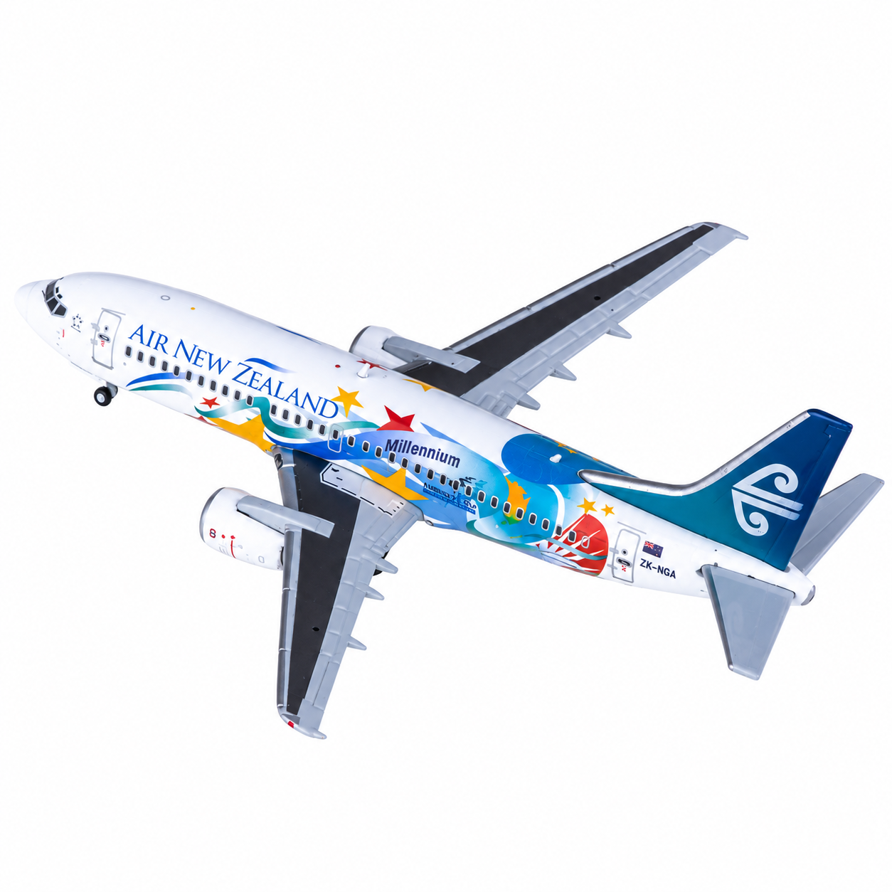 JC wings 1/400 紐西蘭航空 波音737-300 ZK-NGA 千禧年紀念彩繪Millennium Special Livery