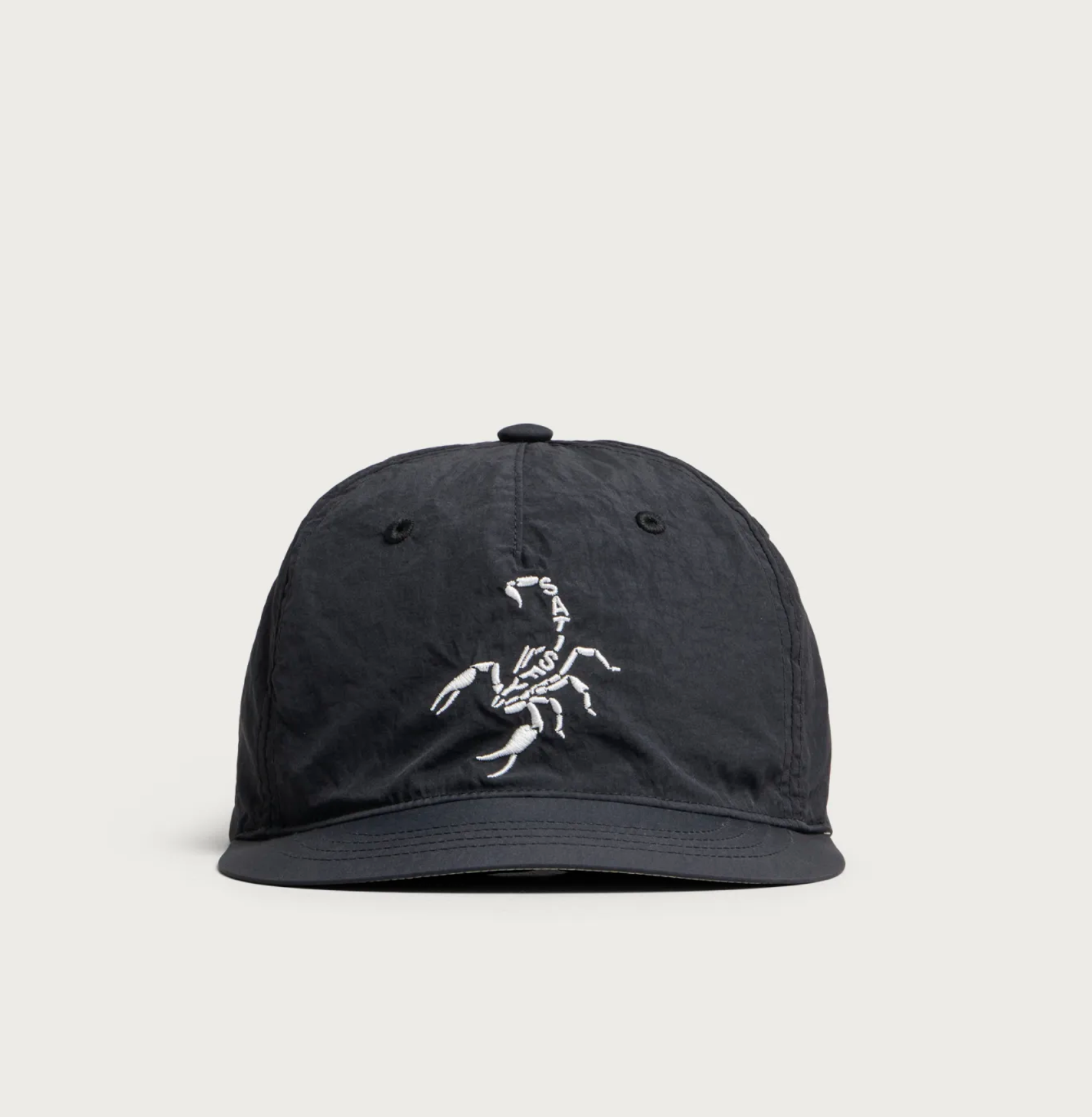 [現貨] Satisfy Flite Silk 5 Panel Pinch Cap | Black