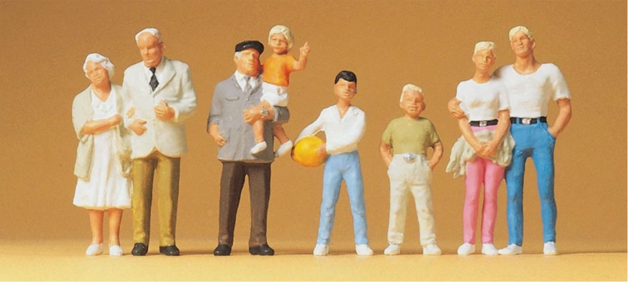 Preiser 65334 O scale Spectators