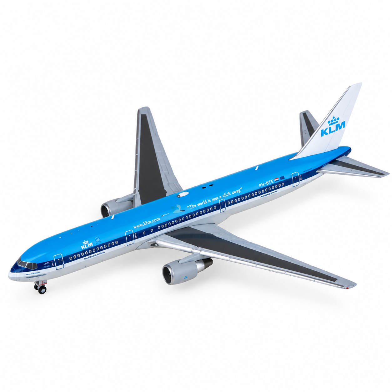 JC wings 1/400 荷蘭皇家航空 波音767-300(ER) PH-BZF 世界近在咫尺