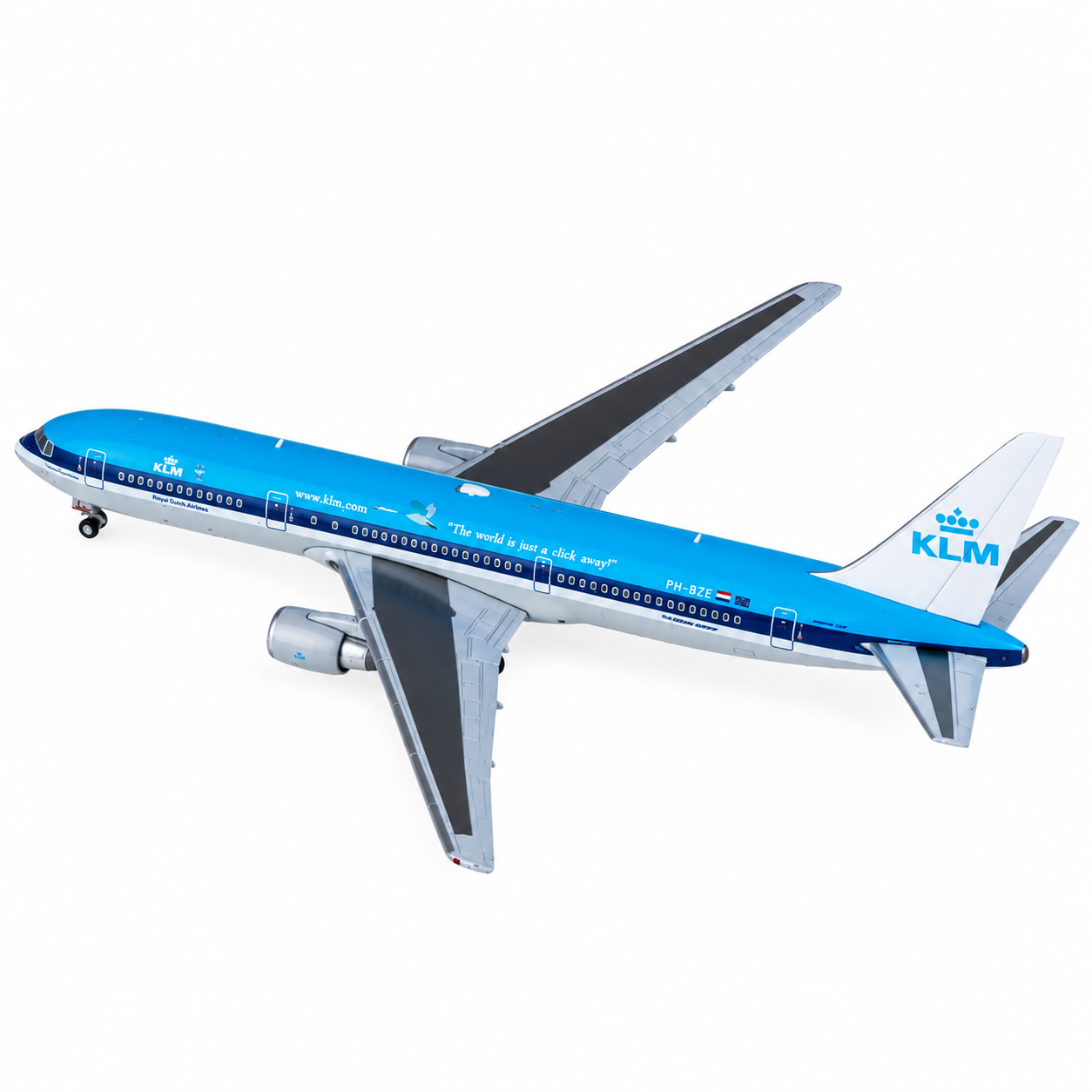 JC wings 1/400 荷蘭皇家航空 波音767-300(ER) PH-BZF 世界近在咫尺