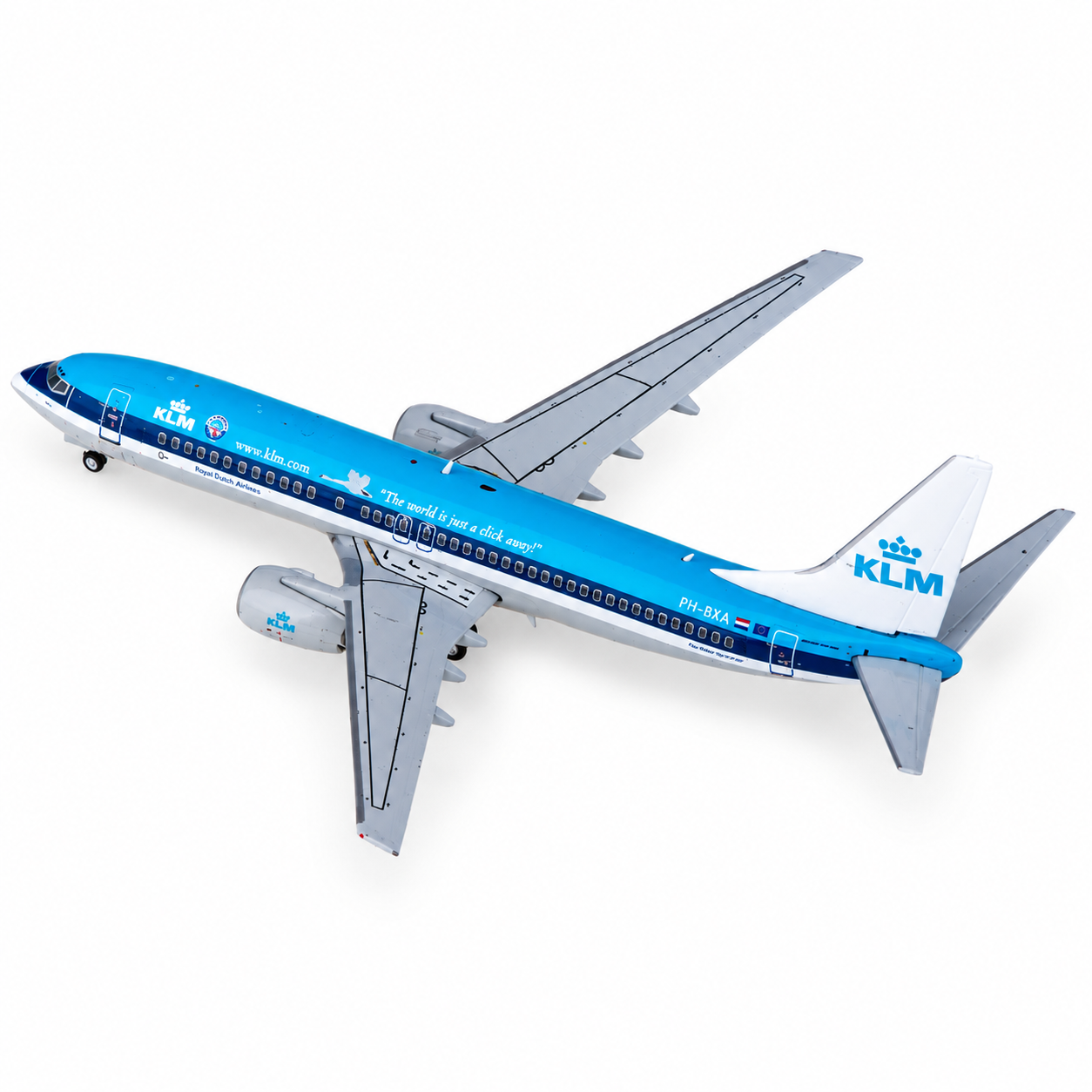 JC wings 1/400 荷蘭皇家航空 波音737-800 PH-BXA 世界只需輕點一下