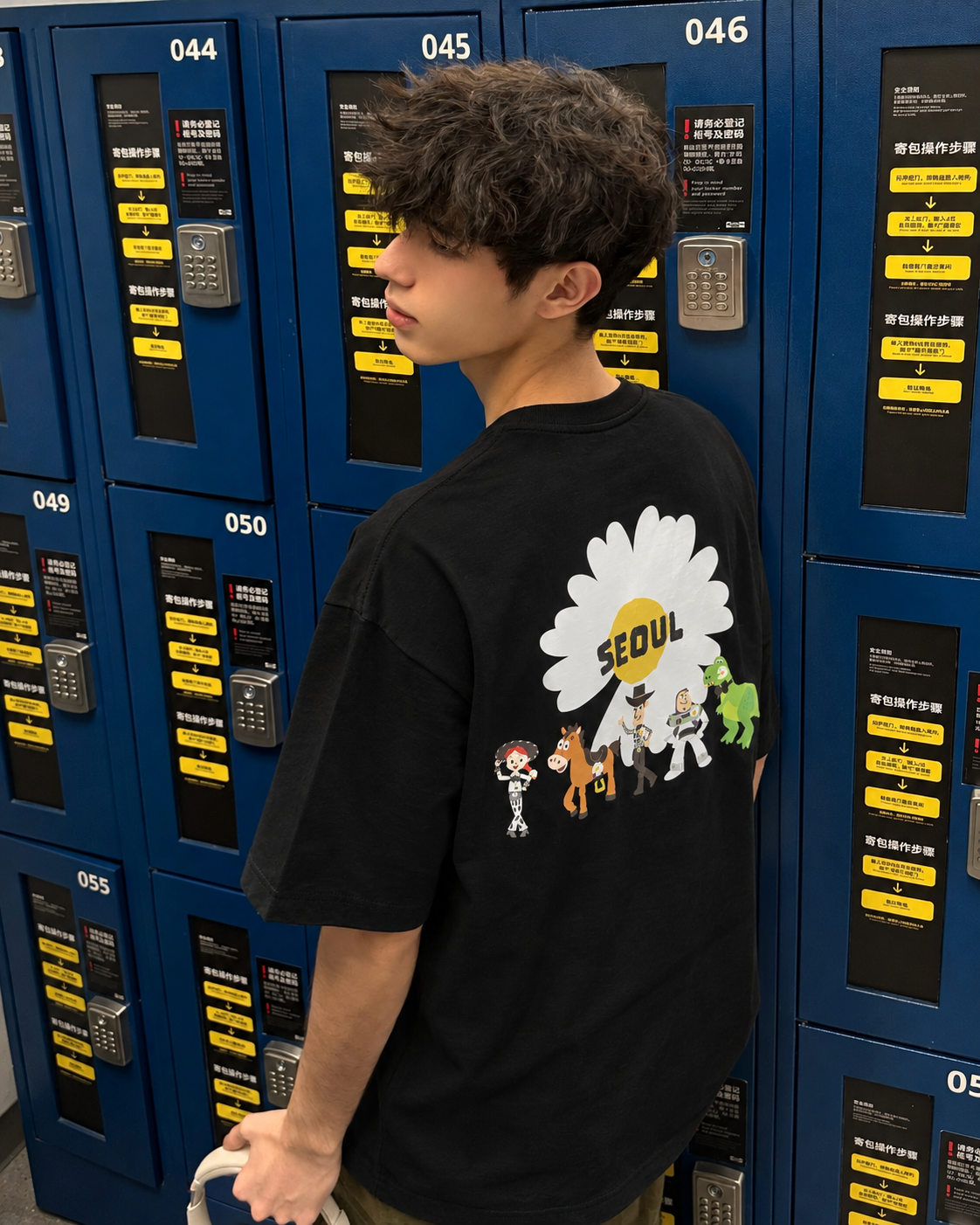 Disney Pixar × PEACEMINUSONE《THE FIRST FAN》系列 短T T恤 短袖 上衣