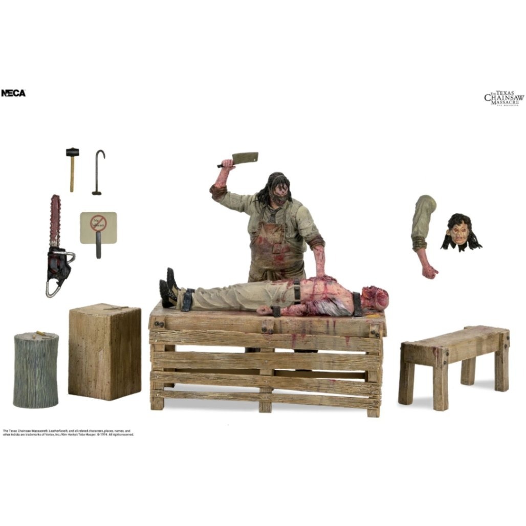(預訂) NECA The Texas Chainsaw Massacre: The Beginning - 7” Scale Action Figure Slaughterhouse Boxed Set