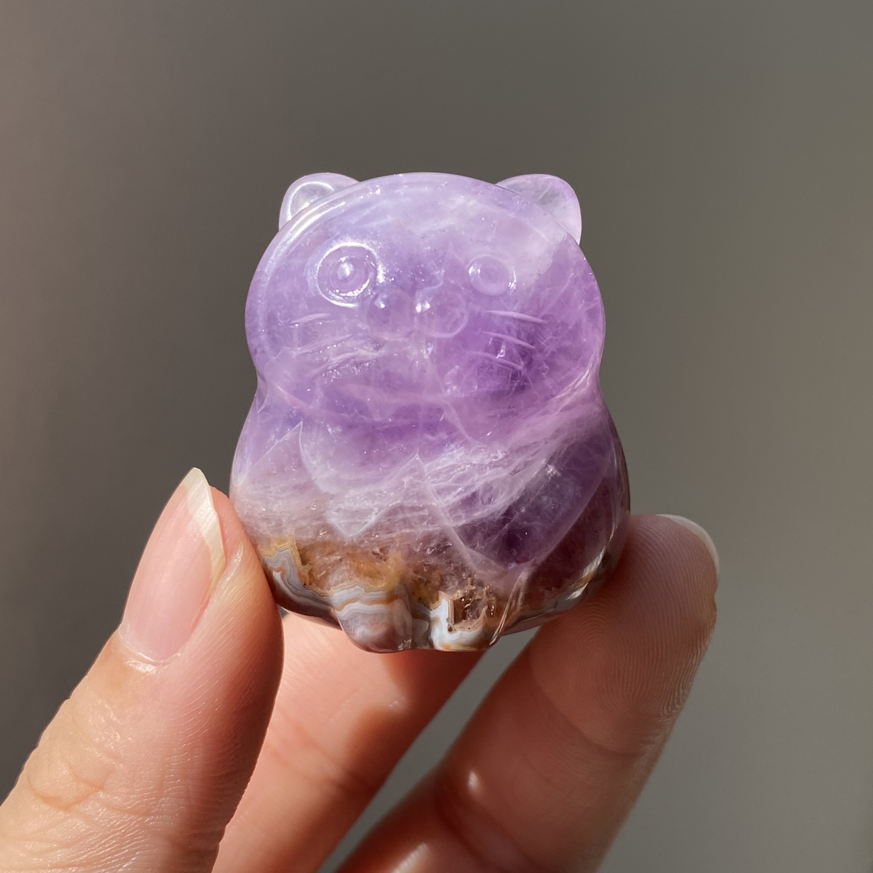 紫晶玛瑙海豹貓