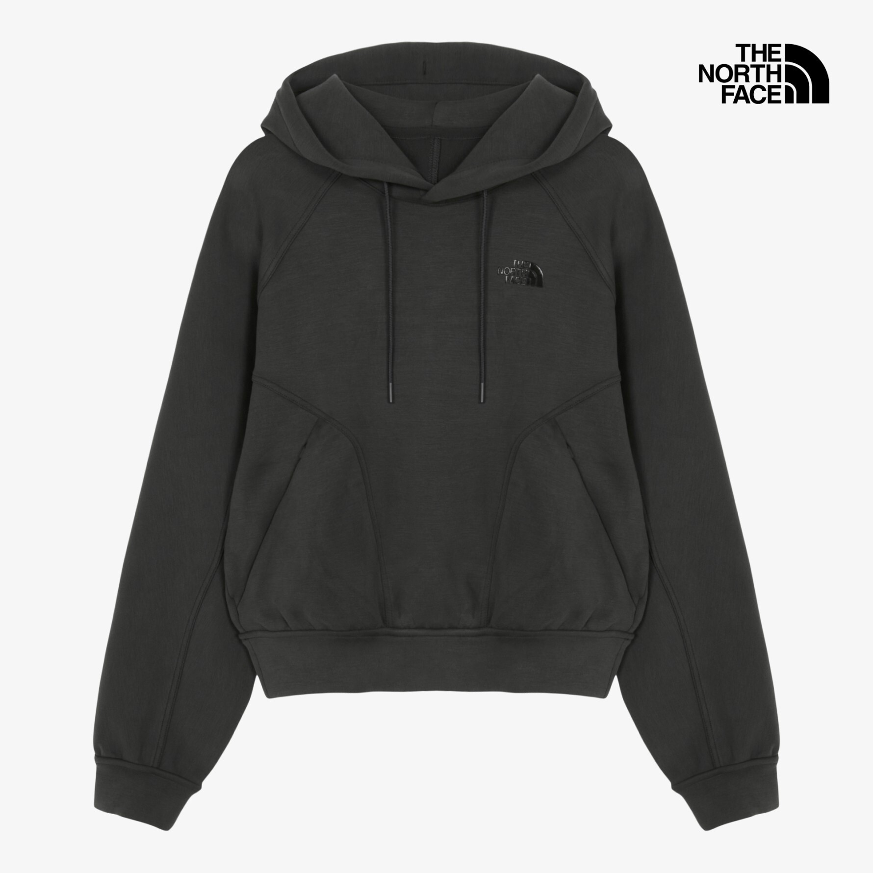 【OWN】The North Face 連帽 外套 秋冬 水洗 復古 弧形 肩線 戶外 休閒 女生 炭灰色 黑色 深紫色