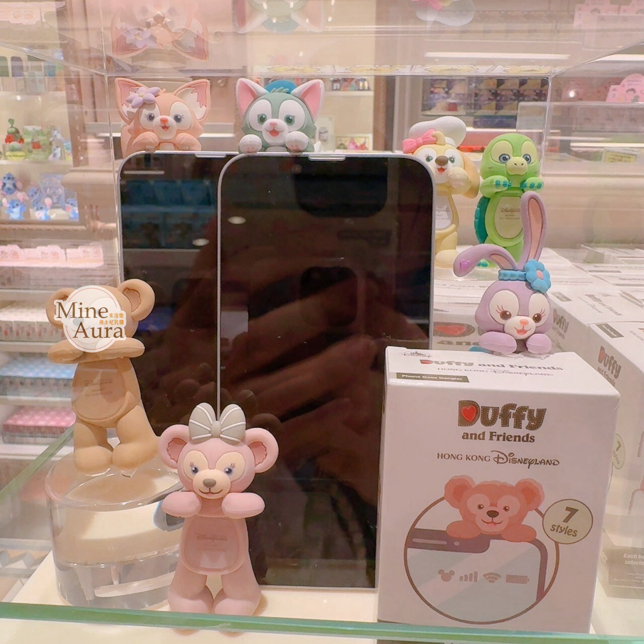 達菲 Duffy 與好友們 手機裝飾 趴趴 立體公仔造型 盲選盒 盲盒 -香港迪士尼樂園