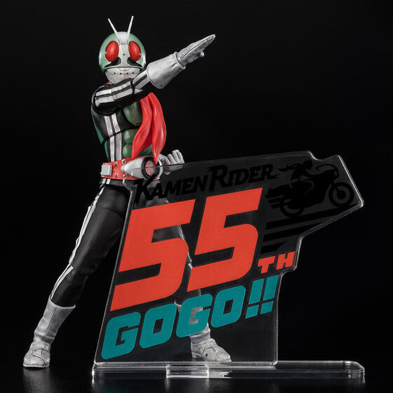 258436 Pbandai 預訂 2027/2月 アクリルロゴディスプレイEX 仮面ライダー 55周年 (大)