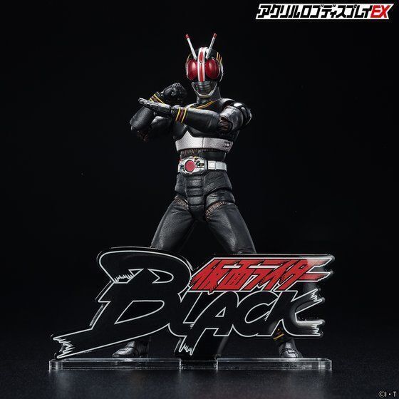 258462 Pbandai 預訂 2027/2月 アクリルロゴディスプレイEX 仮面ライダーBLACK【再販】
