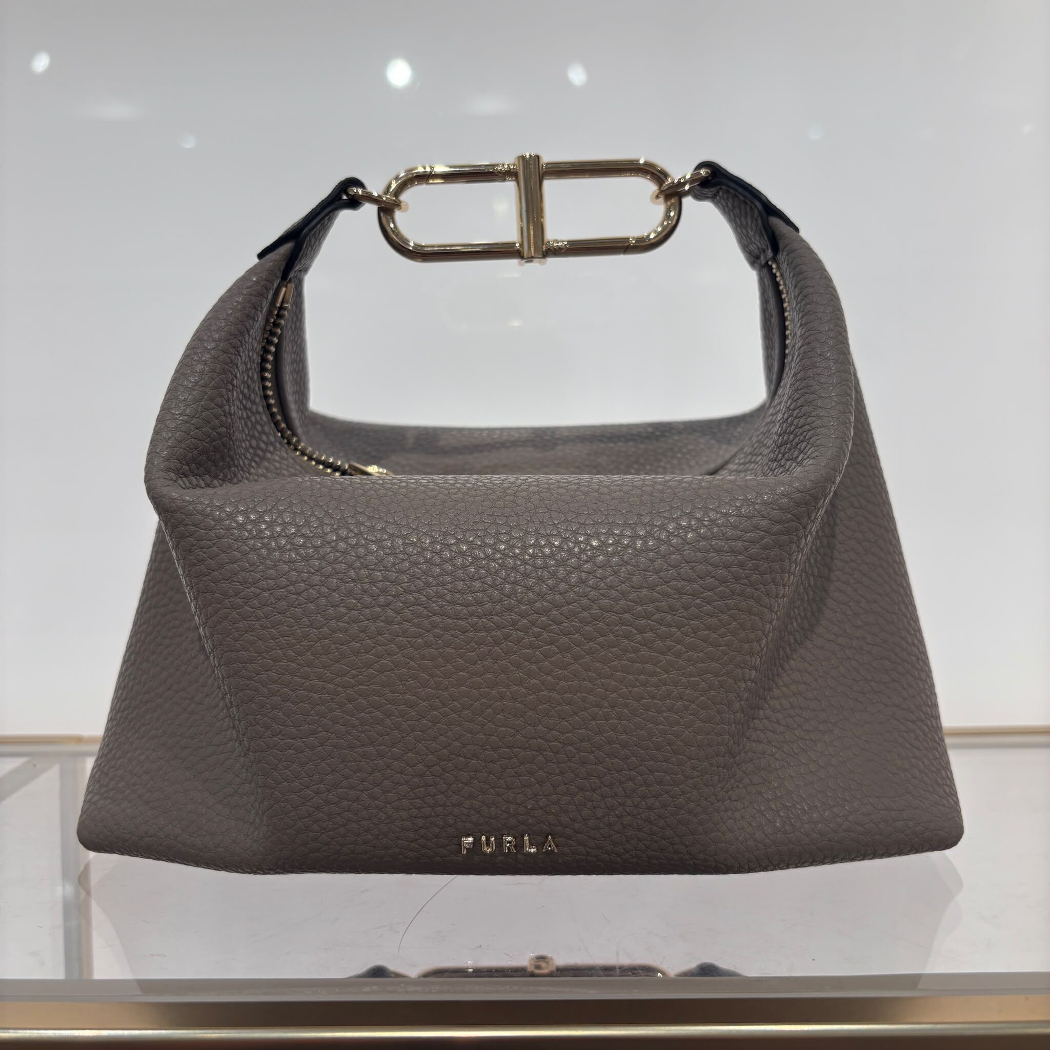 SMA-HHG1010-003 FURLA TEIA L CROSSBODY-STUCCO GRAY-WE00683 BX0305 2572S 0071 (A3)