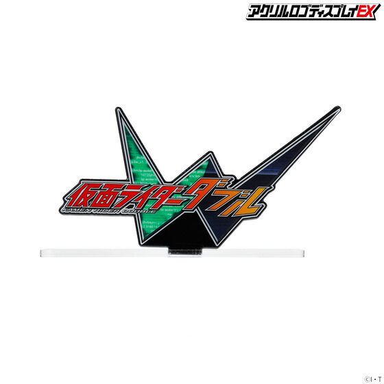 258494 Pbandai 預訂 2027/2月 アクリルロゴディスプレイEX 仮面ライダーＷ 【再販】