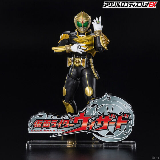 258499 Pbandai 預訂 2027/2月 アクリルロゴディスプレイEX 仮面ライダーウィザード【再販】