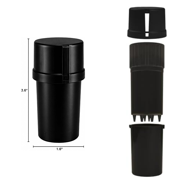 Med+Tainer - Plastic Smell Proof Grinder 塑膠研磨罐