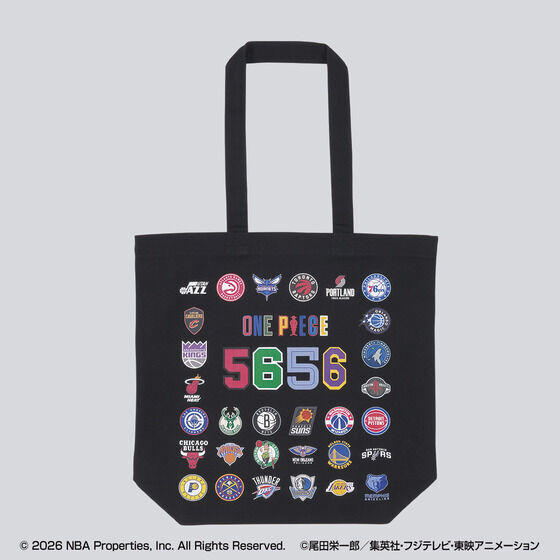 259154 Pbandai 預訂 2027/2月 ONE PIECE × NBA Tote Bag