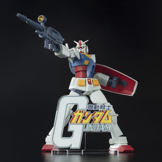 259201 Pbandai 預訂 2027/2月 アクリルロゴディスプレイEX 機動戦士ガンダム (小) クリア【再販】