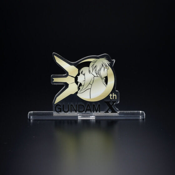 259237 Pbandai 預訂 2027/2月 アクリルロゴディスプレイEX 機動新世紀ガンダムX 30周年ロゴ【再販】