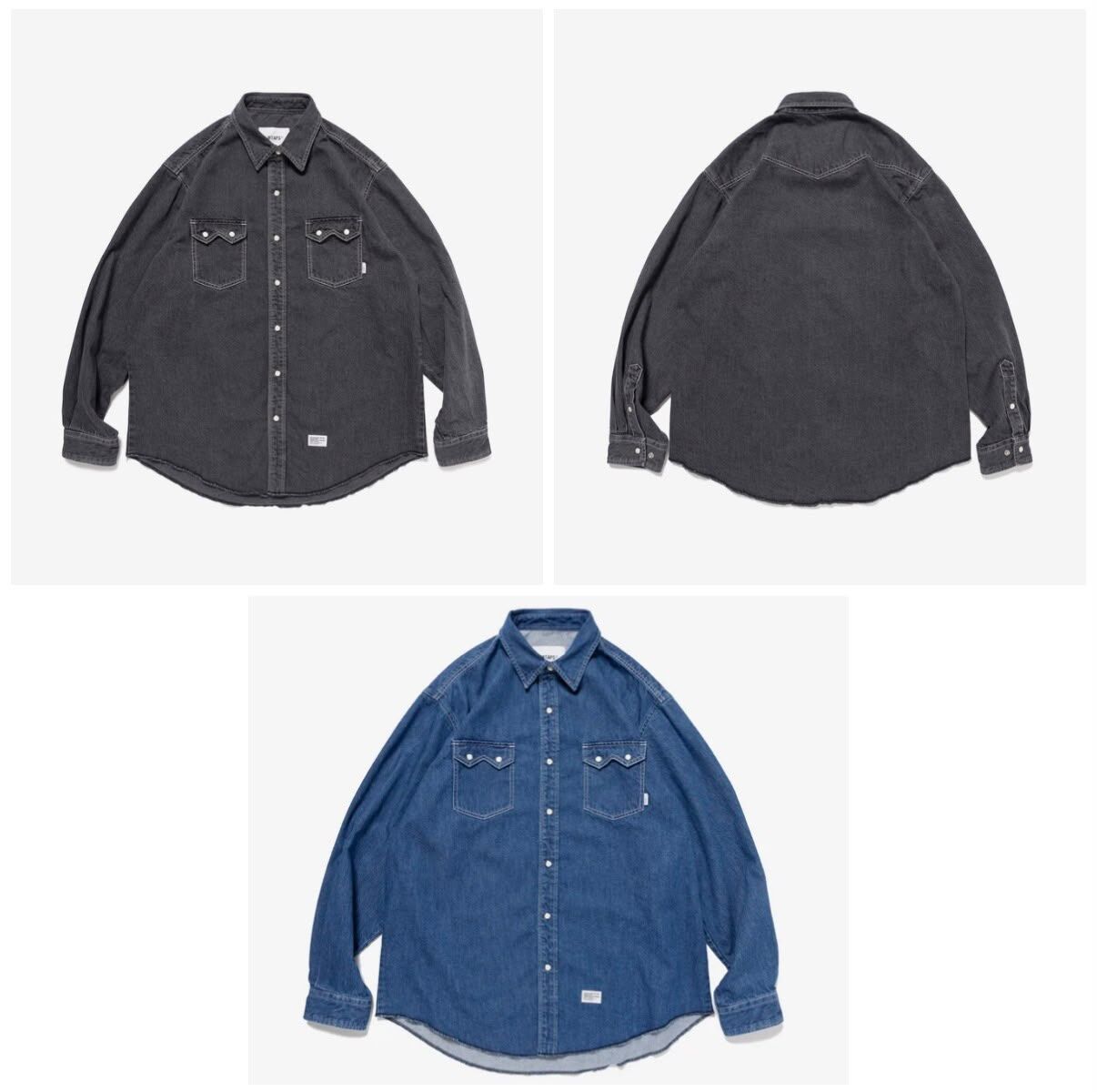現貨|WTAPS ALLMAN / LS / COTTON. DENIM  262CWDT-SHM04