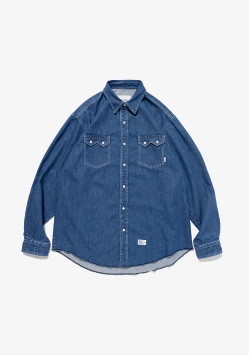 現貨|WTAPS ALLMAN / LS / COTTON. DENIM  262CWDT-SHM04