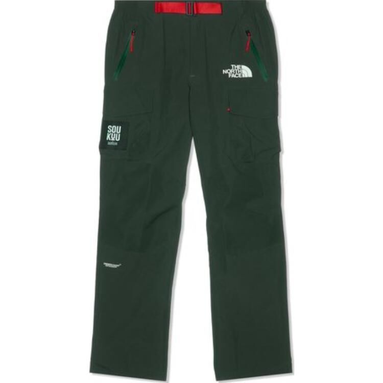 【代購】THE NORTH FACE x Project U Geodesic Shell Windbreaker Pants Men's Deep Cedar Green NF0A84S6-74T