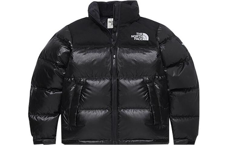 【代購】THE NORTH FACE Label Novelty Nuptse Down Jacket Black Unisex Korea Version NJ1DM50J