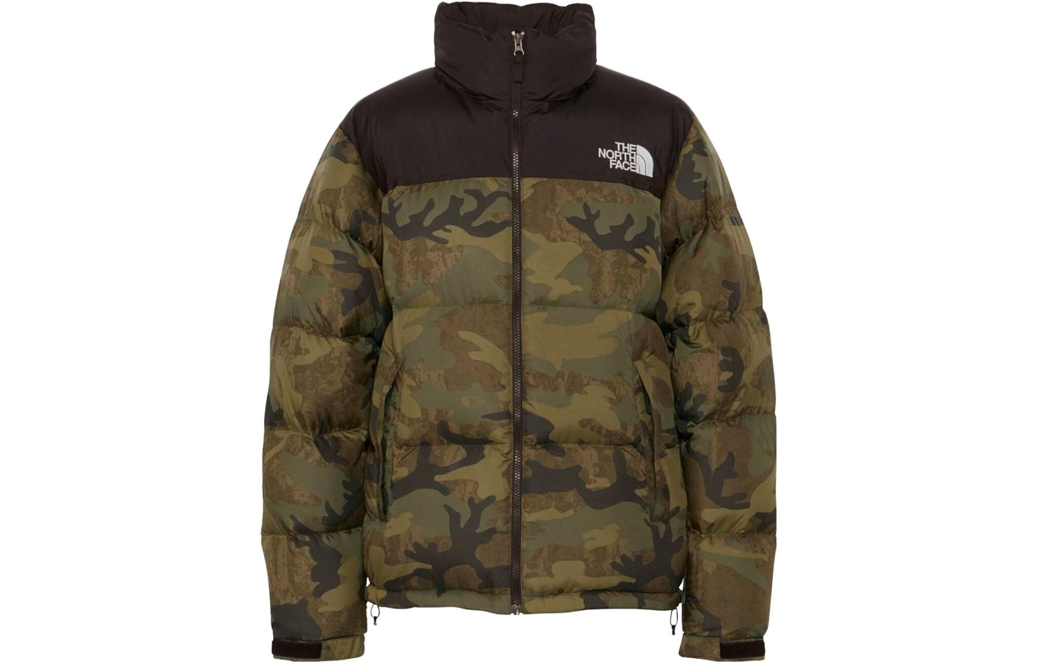 【代購】THE NORTH FACE Novelty Nuptse Jacket Green Camouflage Men's Japan Version ND92336-TF