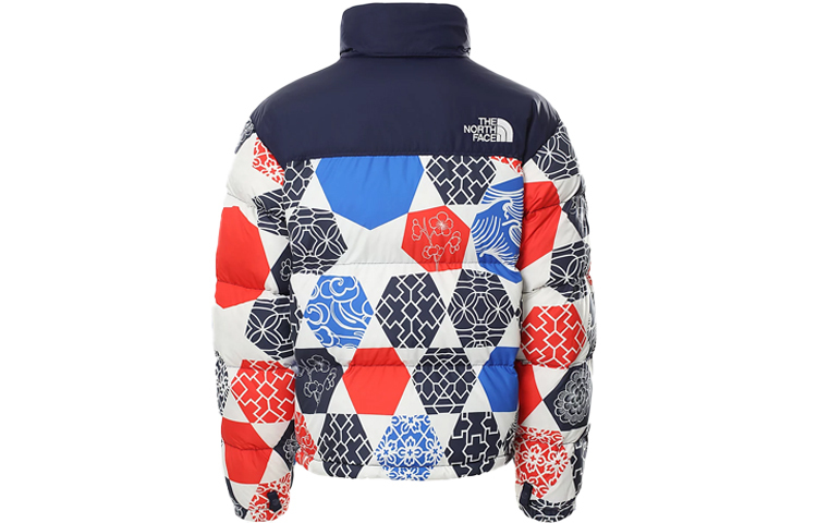 【代購】THE NORTH FACE 1996 Retro Nuptse Ic Geo Print Jacket NF0A5IX4-3H1