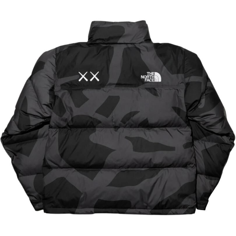 【代購】THE NORTH FACE x Xx Kaws 1996 FW22 Down Jacket Unisex Black NF0A7WLU-7IL