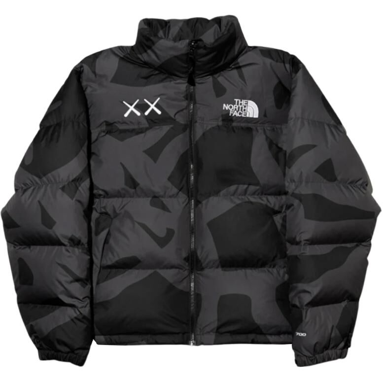 【代購】THE NORTH FACE x Xx Kaws 1996 FW22 Down Jacket Unisex Black NF0A7WLU-7IL