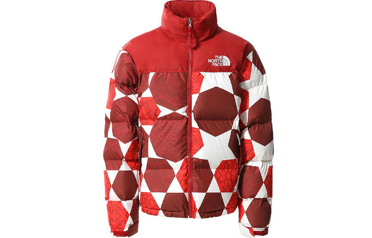 【代購】THE NORTH FACE 1996 Retro Nuptse Ic Geo Print Jacket NF0A5IX4-3H2