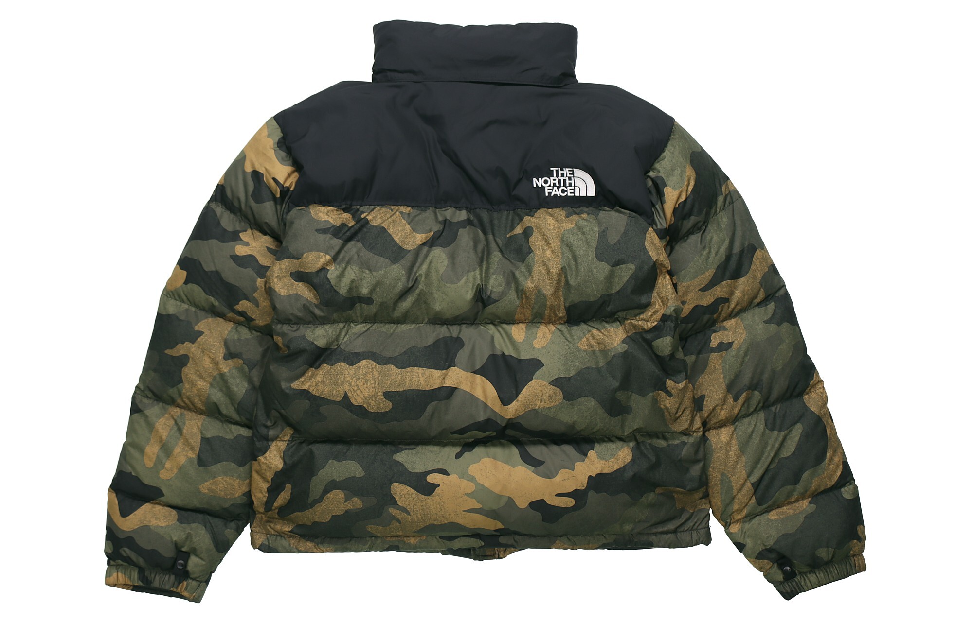 【代購】THE NORTH FACE 1996 Down Jacket European Version, Winter Unisex Green Camouflage T93C8D-F32