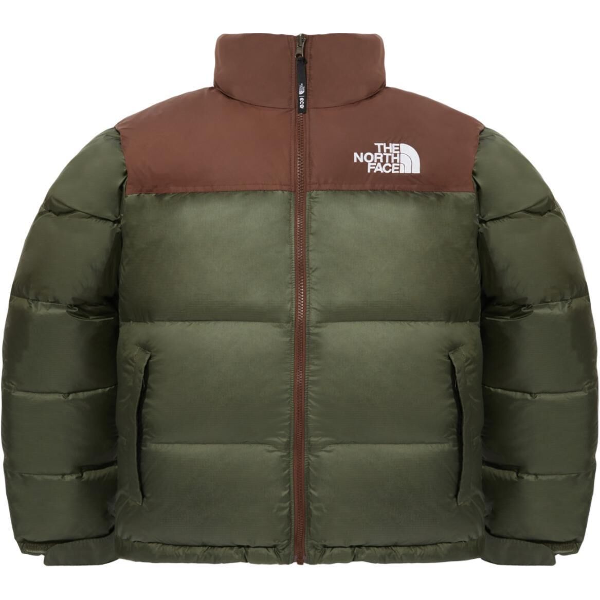 【代購】THE NORTH FACE 1996 Down Jacket Unisex Dark Khaki NJ1DQ75G