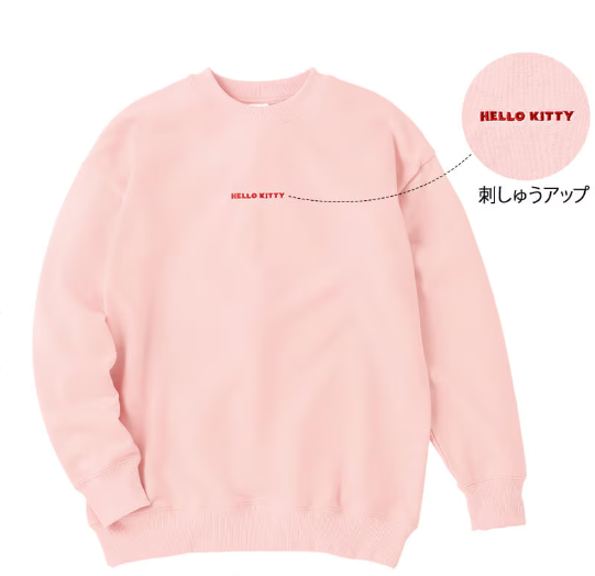日本版Sanrio x Hello Kitty/My Melody/Cinnamoroll 長袖衛衣