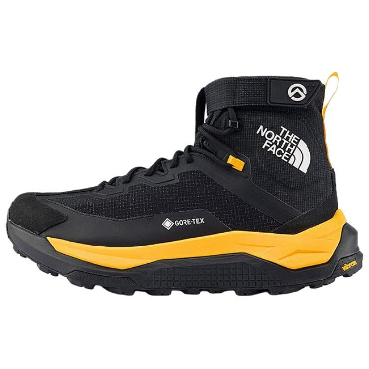 【代購】THE NORTH FACE SUMMIT Abrasion Resistant Waterproof Support Grip Mid top Hiking Shoes Unisex Black NF0A8D9U-AGG