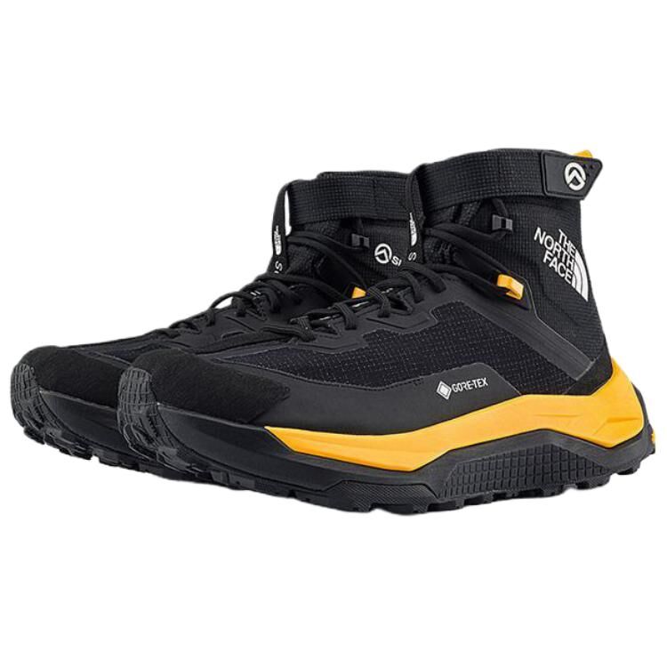 【代購】THE NORTH FACE SUMMIT Abrasion Resistant Waterproof Support Grip Mid top Hiking Shoes Unisex Black NF0A8D9U-AGG