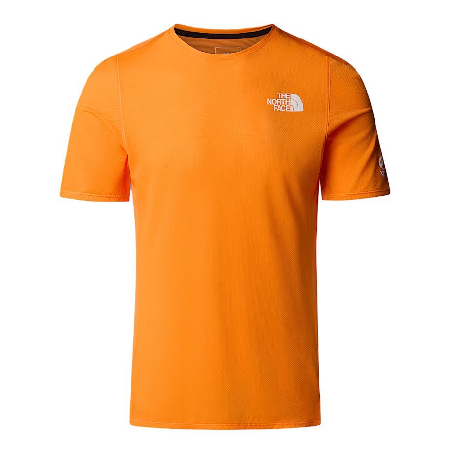 【代購】THE NORTH FACE Summit Collection Summit High Trail T Shirt Men's Numbers Orange NF0A88XC-6HI