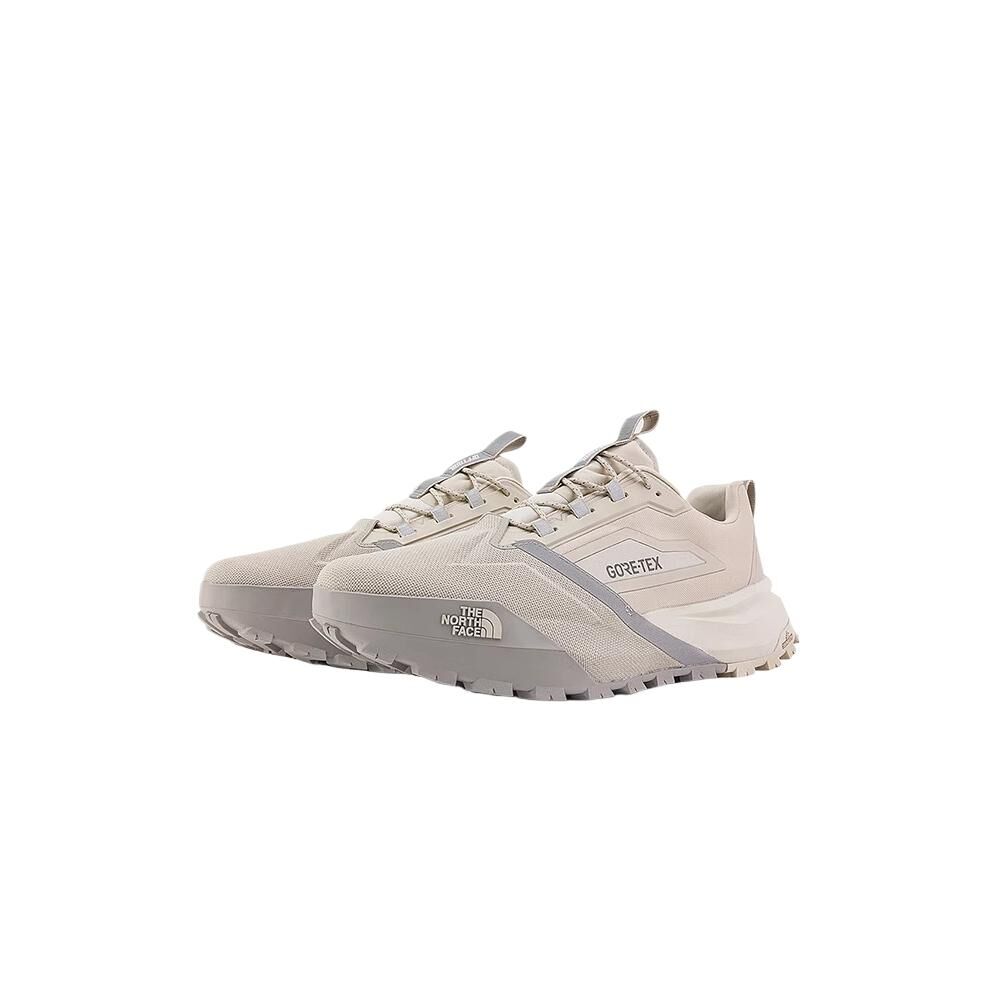 【代購】THE NORTH FACE Summit Offtrail Abrasion-Resistant Waterproof Support Low-top Hiking Shoes Unisex Moon Shadow Gray NF0A8ADY-6S4