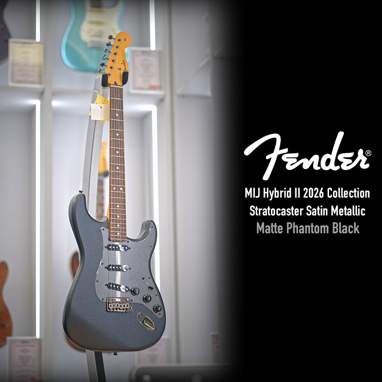 Fender MIJ Hybrid II 2026 Strat Satin Metallic MPB 電吉他