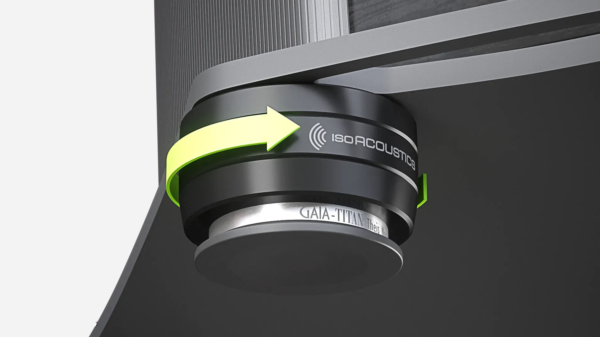 IsoAcoustics GAIA-TITAN Theis Neo Speaker Isolators 落地式避震喇叭腳 Simplified installation
