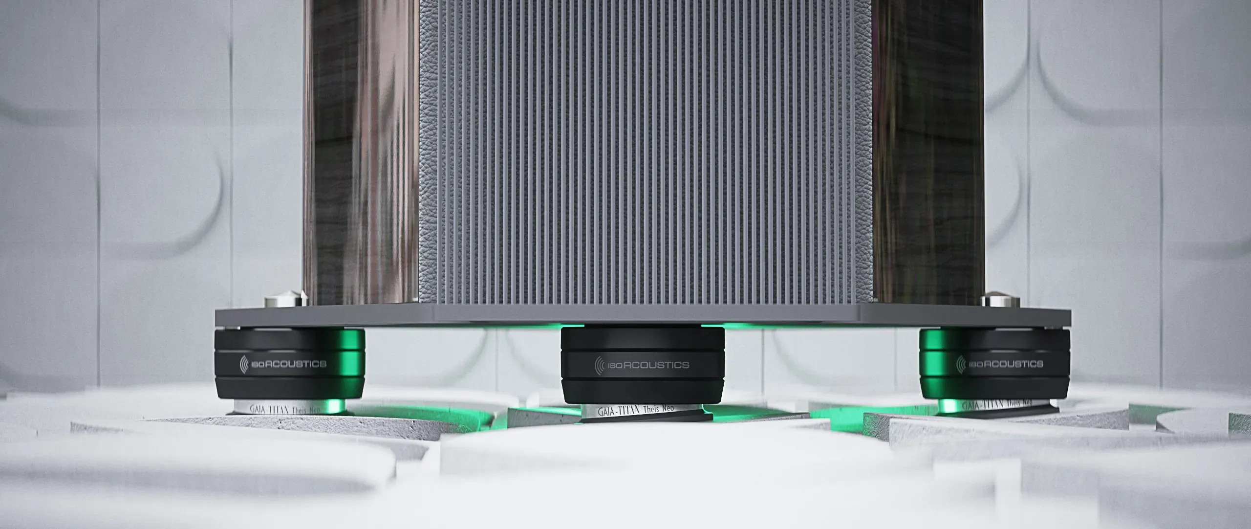 IsoAcoustics GAIA-TITAN Theis Neo Speaker Isolators 落地式避震喇叭腳Built for easier setup with large loudspeakers